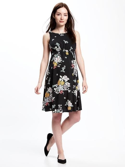 Old Navy Maternity Floral-Print Shift Dress