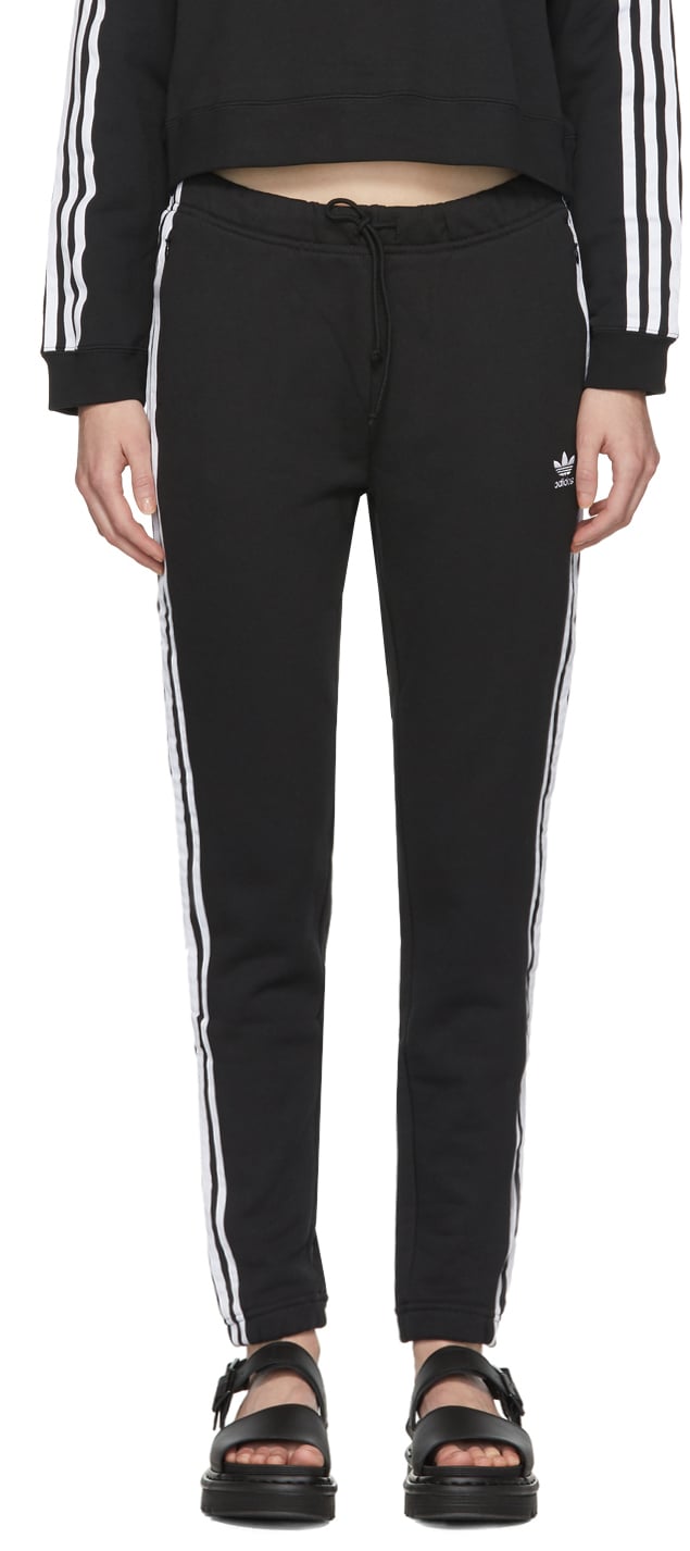 Adidas Originals Black Regular Cuff Track Pants