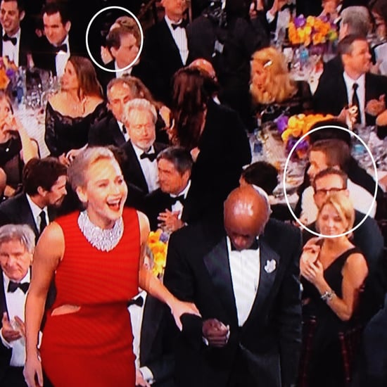 Rachel McAdams and Ryan Gosling at the Golden Globes 2016