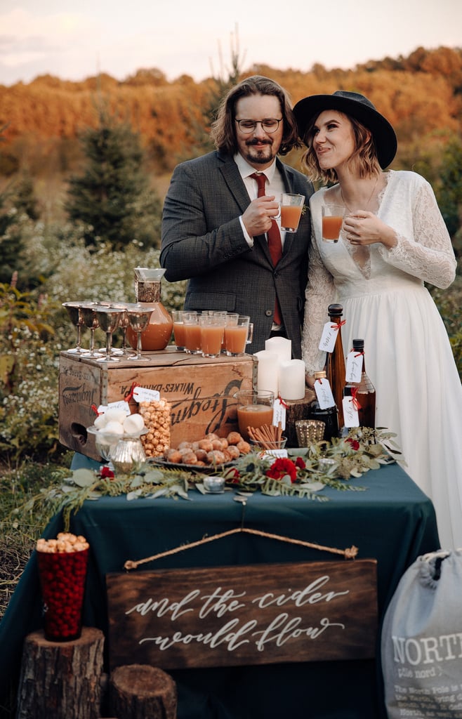 Inspiration For a Rustic Christmas Tree Farm Wedding Inspiration For a Rustic Christmas Tree Farm Wedding