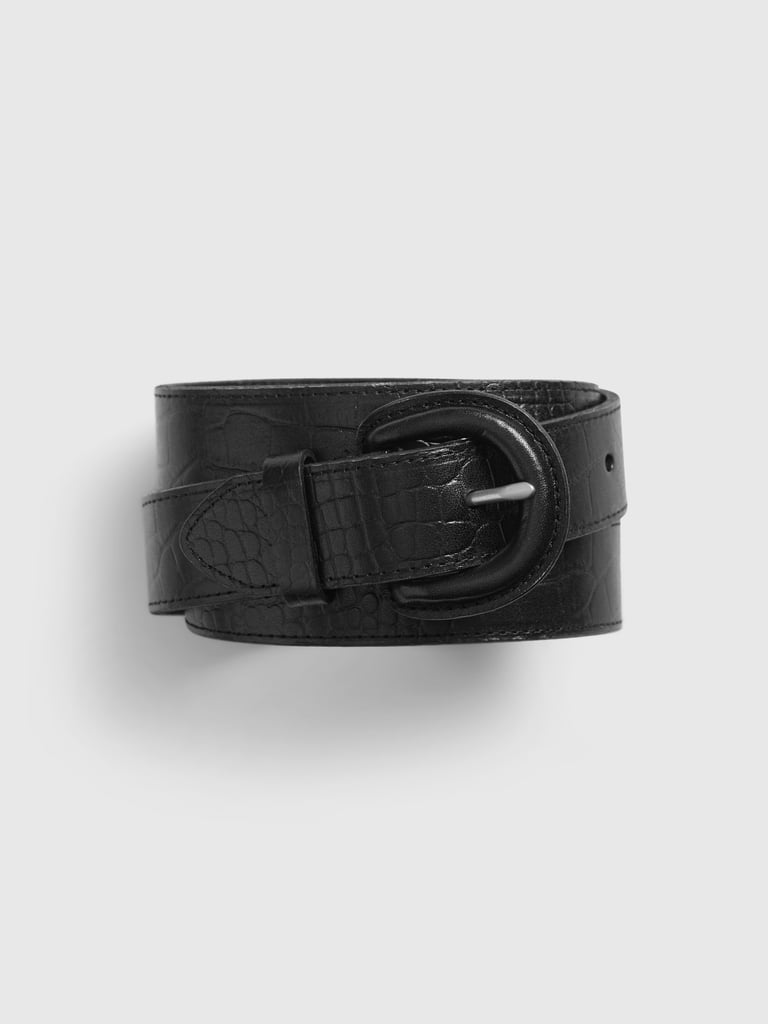 Gap Leather Cover Buckle Belt