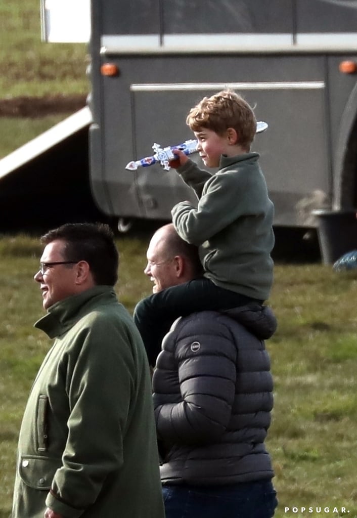 William and Kate With George and Charlotte at Horse Trials