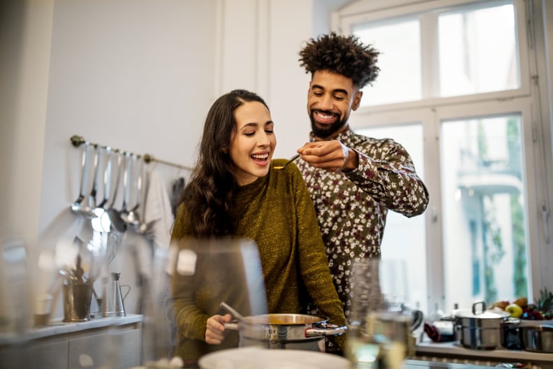 Make dinner at home together.