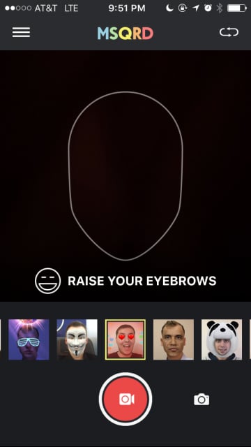 MSQRD - Live Filters & Face Swap for Video Selfies