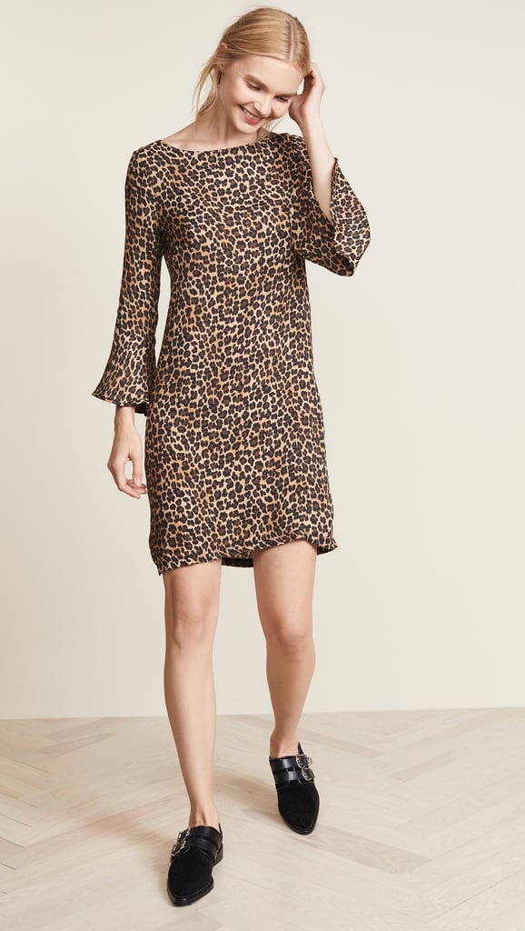 Three Dots Leopard Print Dress