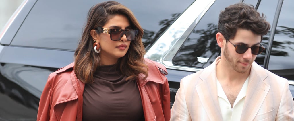 Priyanka Chopra and Nick Jonas Outfits at Walk of Fame