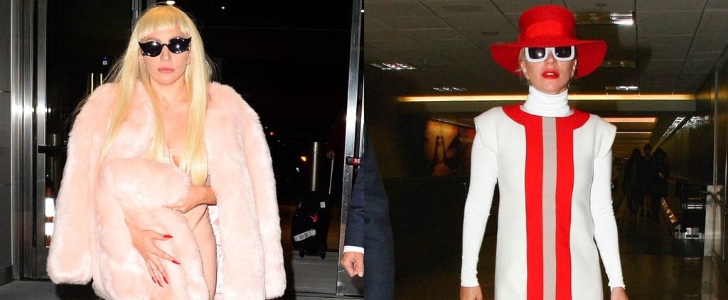 Lady Gaga Airport October 2015
