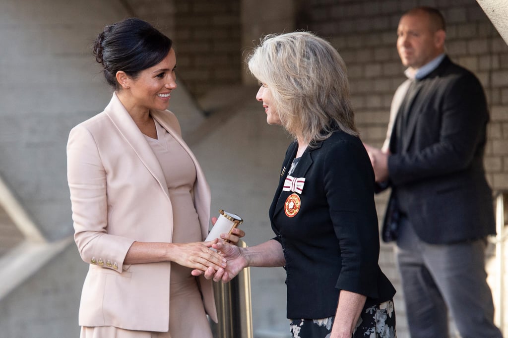 Meghan Markle Visits the National Theatre January 2019