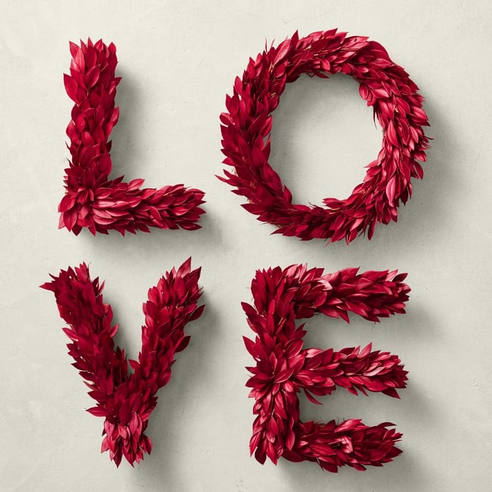 Valentine's Day Love Wreath