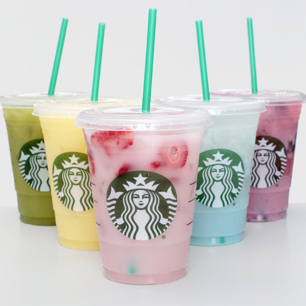 DIY Starbucks Rainbow Drinks