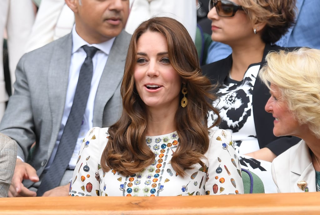 Kate Middleton's Alexander McQueen Dress Wimbledon 2016 | POPSUGAR Fashion