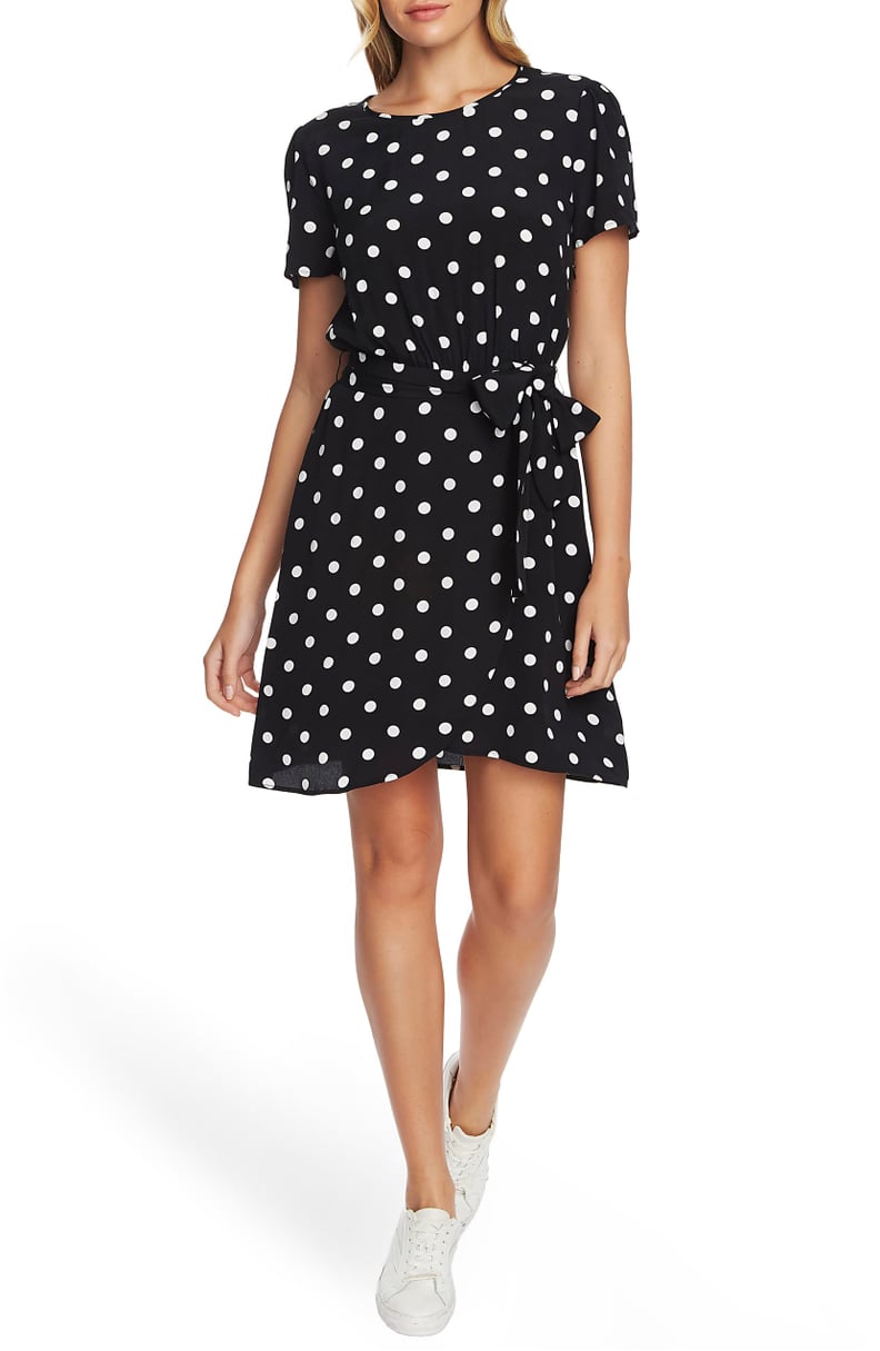 1.State Polka Dot A-Line Dress