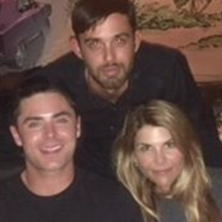 Zac Efron And Lori Loughlin Summerland Reunion Popsugar Celebrity
