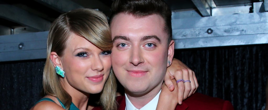 Sam Smith With Celebrities at the Grammys 2015