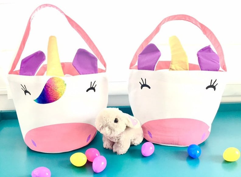 Rainbow Unicorn Easter Basket