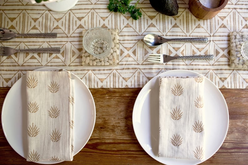 Reversible Table Runner and Napkins