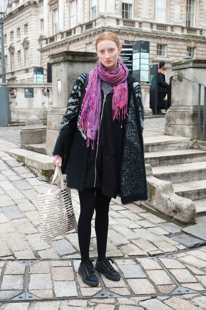 LFW Day One | Model Street Style Fashion Week Fall 2015 | POPSUGAR ...