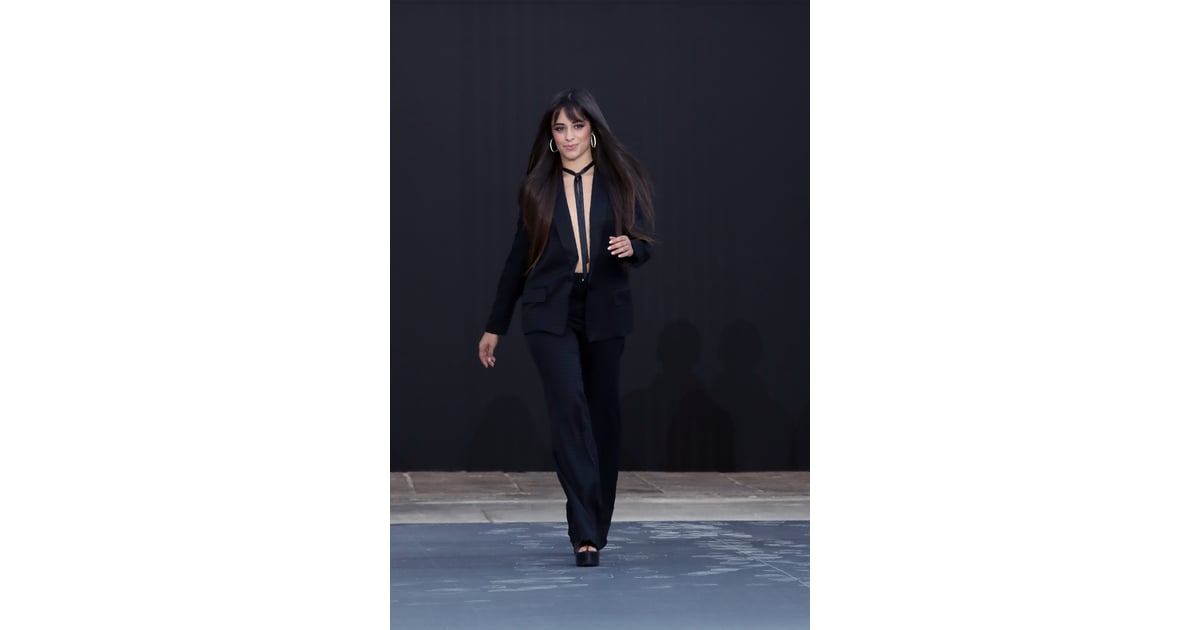 Camila Cabello Walked Paris Fashion Week In A Sexy Pantsuit Popsugar Fashion Uk Photo 11 5214