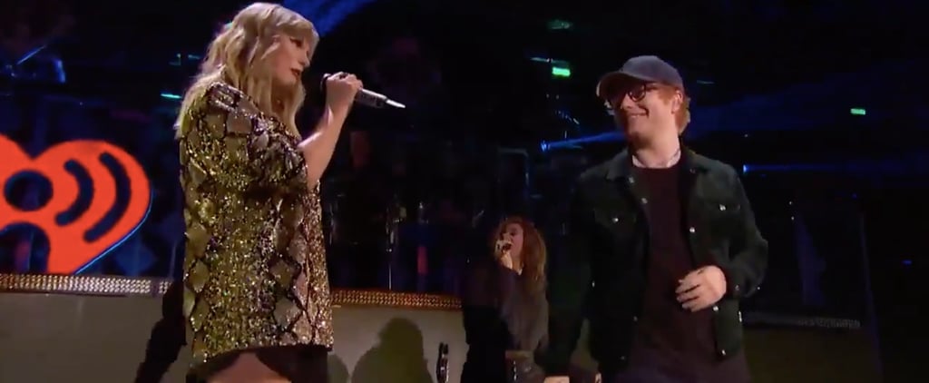 Taylor Swift and Ed Sheeran Sing "End Game" at Jingle Ball