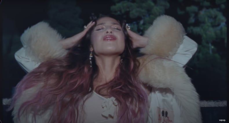 Olivia Rodrigo's Pink Hair in the "Traitor" Music Video