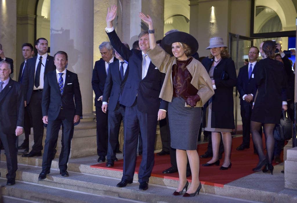 Queen Maxima of the Netherlands' Happy Faces