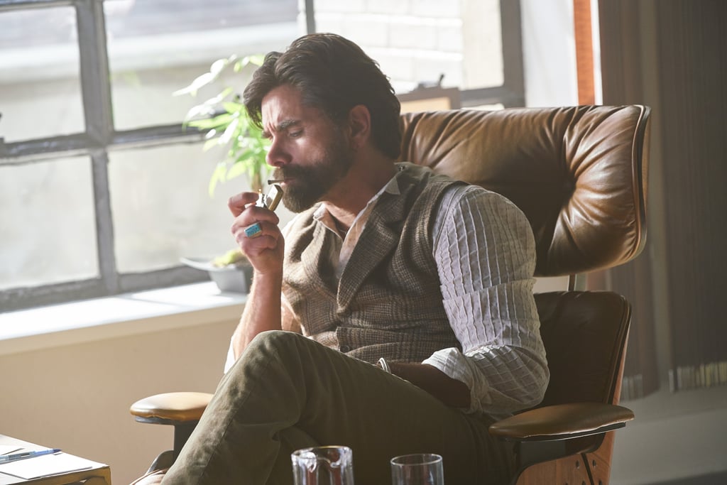John Stamos as the Therapist in You on Netflix
