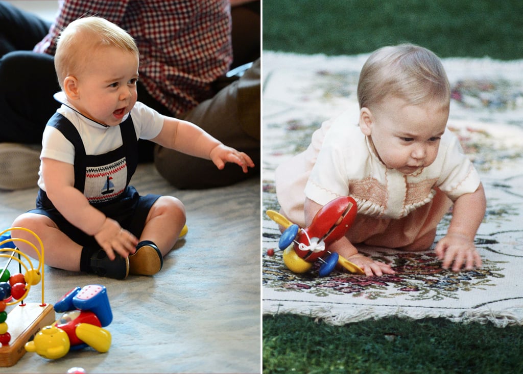 Prince George Looks Like Prince William as a Baby ...