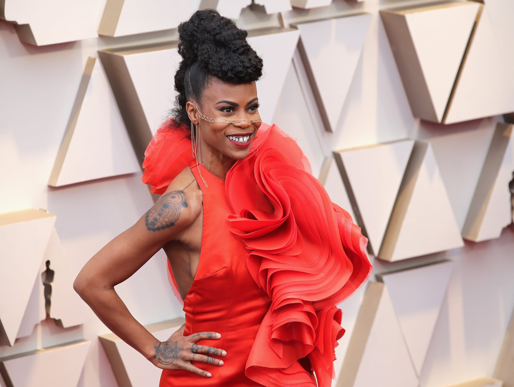 Hannah beachler deals oscar dress