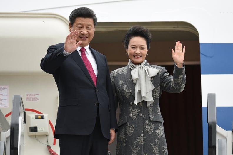 Peng liyuan fashion 2025