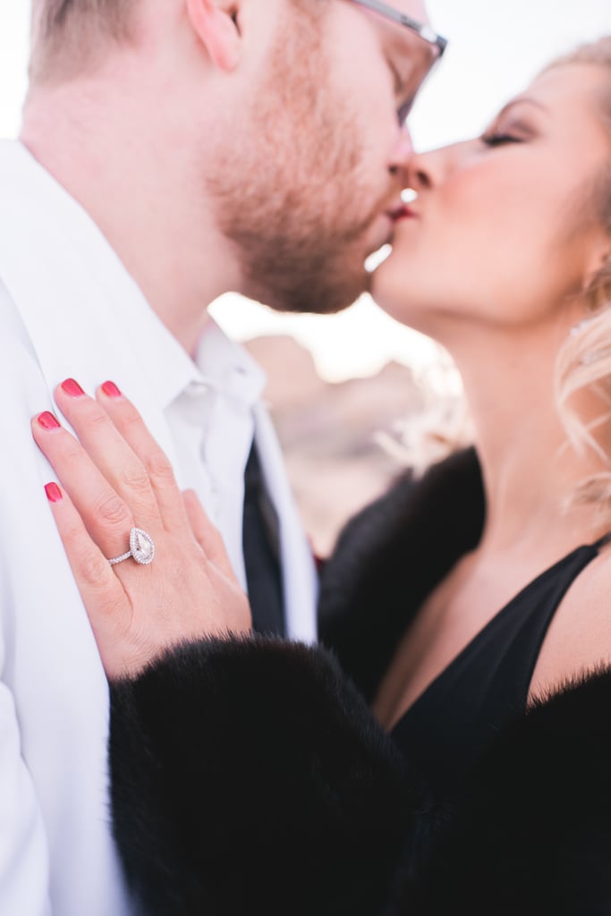 Retro Palm Springs Engagement Photos