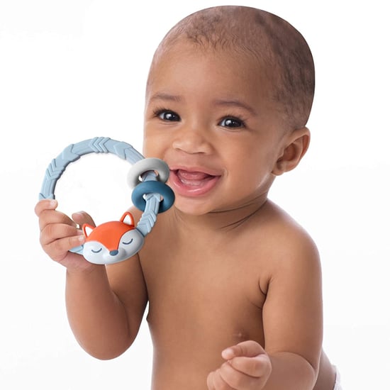 Itzy Ritzy Silicone Teether With Rattle