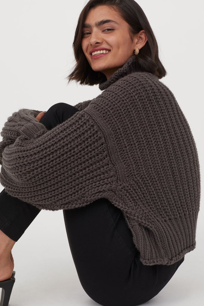 H&M Ribbed Turtleneck Sweater