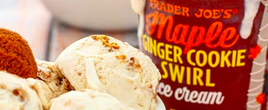 Trader Joe's Releases Maple Ginger Cookie Swirl Ice Cream