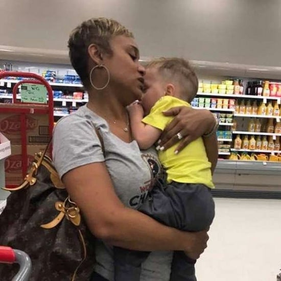 Mom Helping Another Mom Finish Shopping at Target 2018