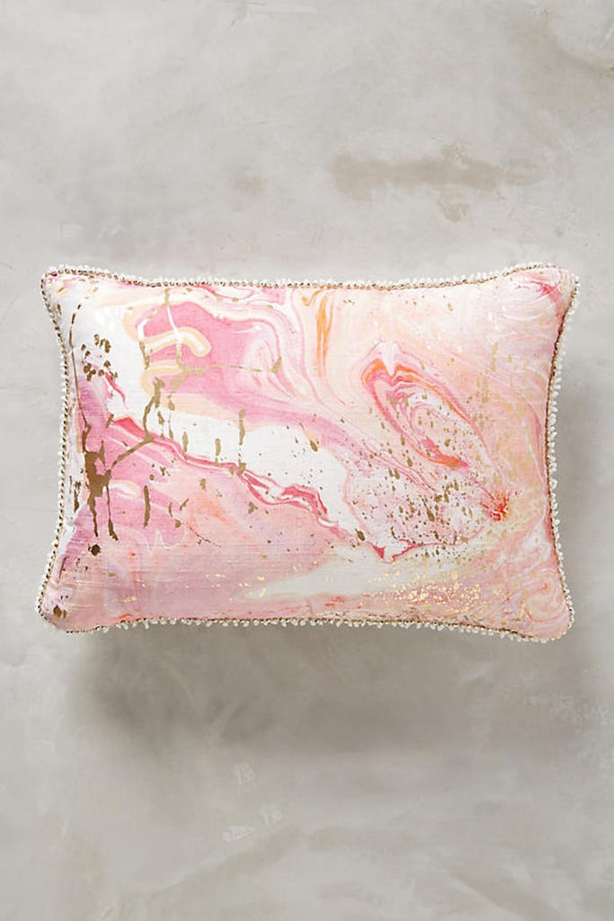 Anthropologie Marbled Cosima Pillow