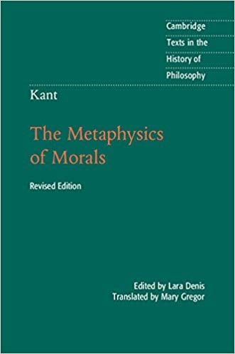 Kant's The Metaphysics of Morals