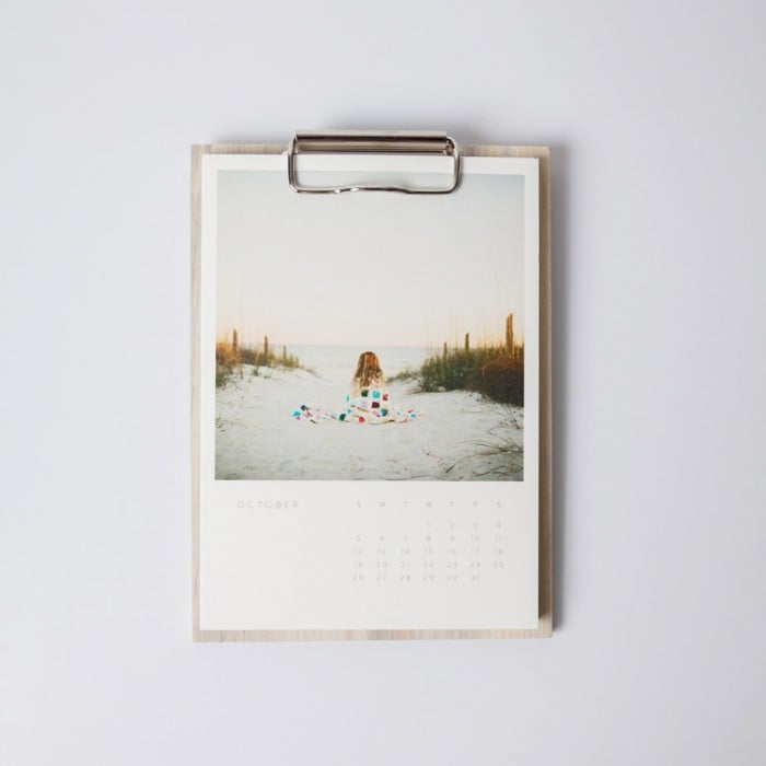 Artifact Uprising Wood Calendar