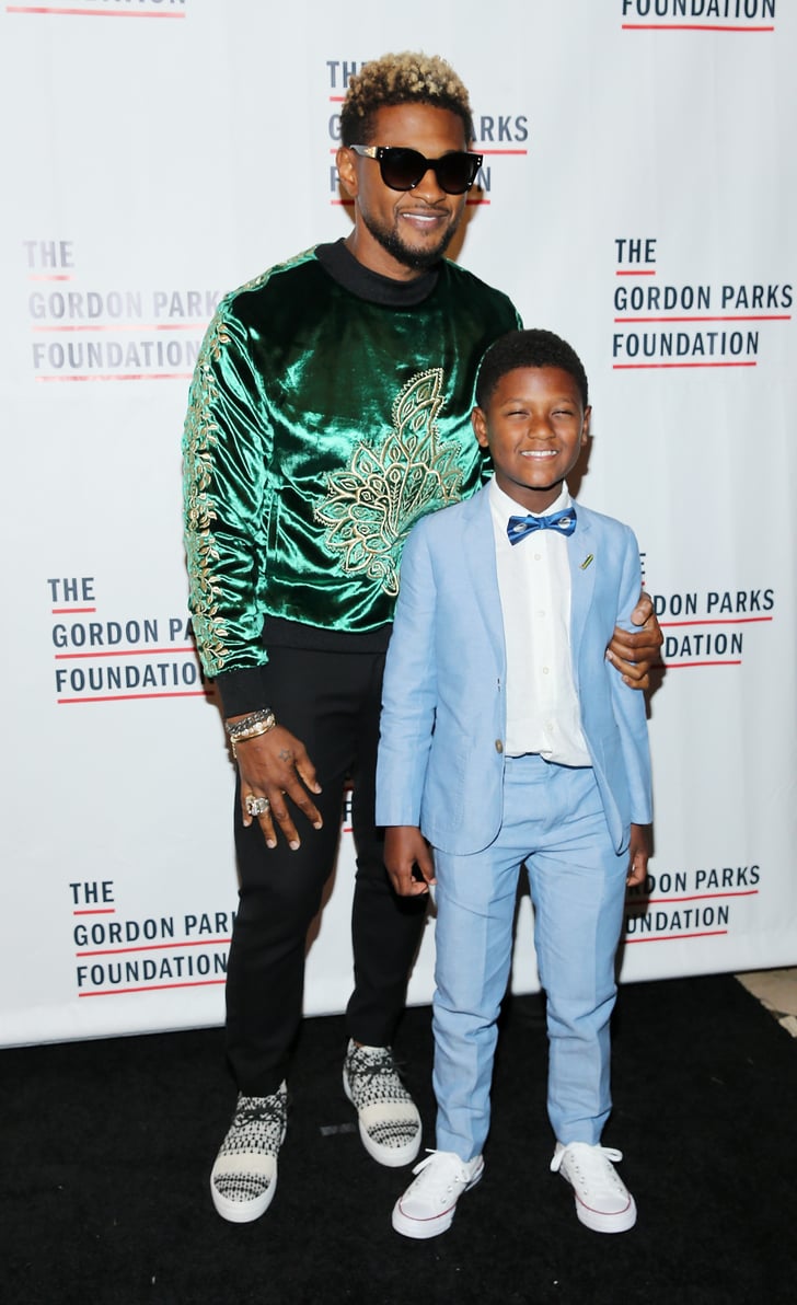 Usher and His Son at Gala in NYC June 2017 POPSUGAR Celebrity Photo 5