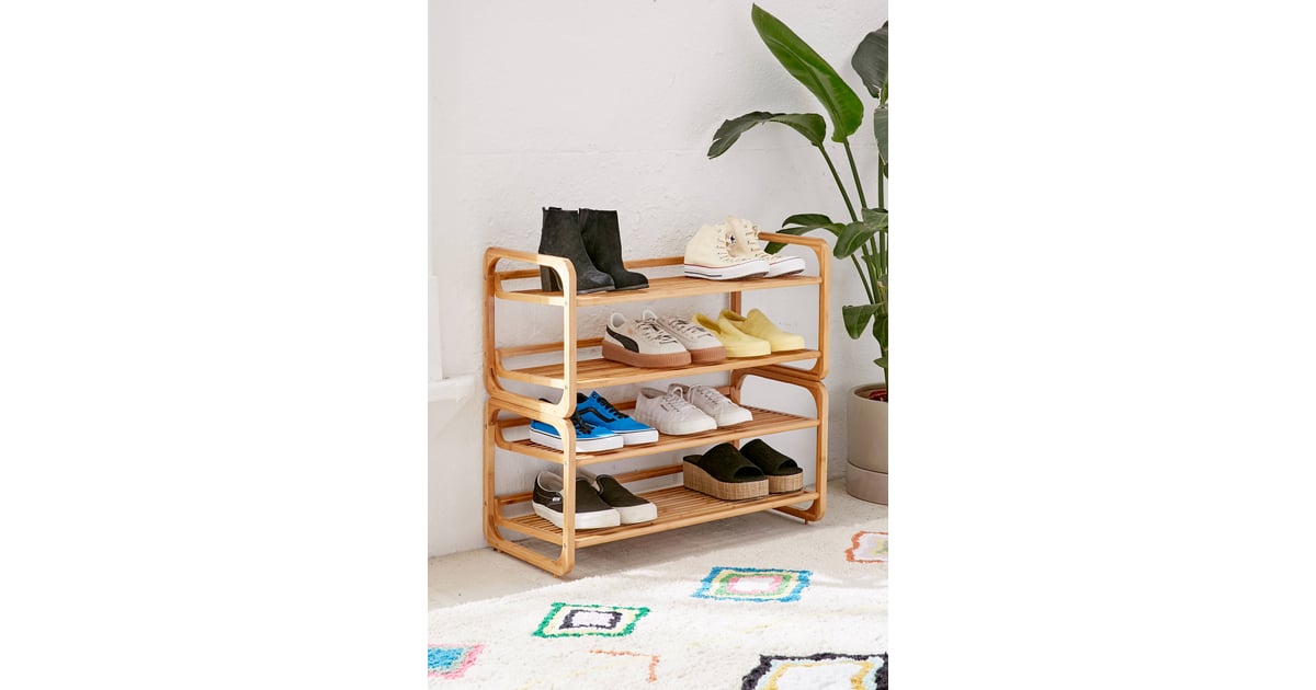 Stackable Bamboo Shoe Rack Easy Ways to Organize Your Shoes
