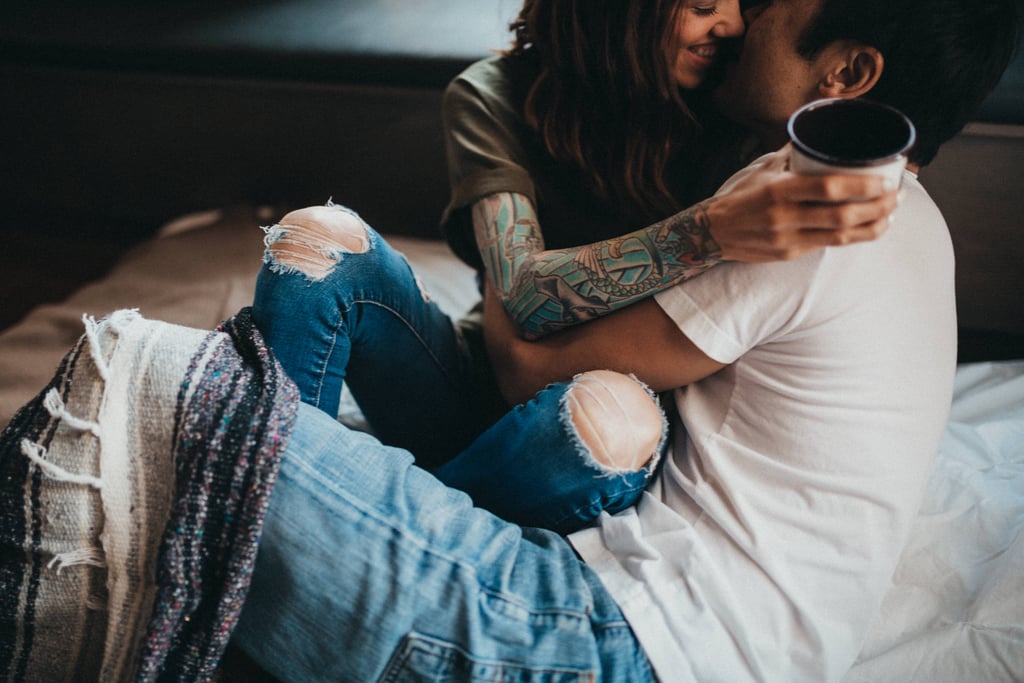Romantic Loft Engagement Shoot