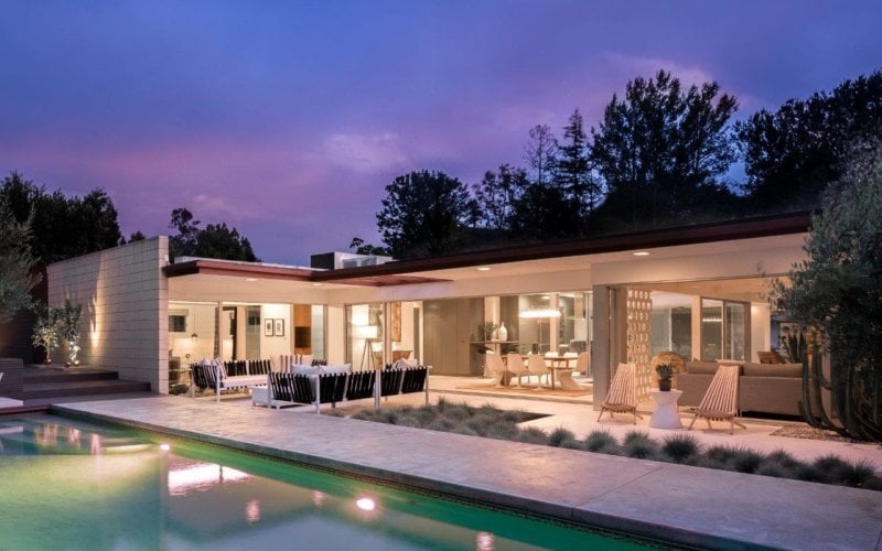 Pictures of Jamie Dornan's LA House