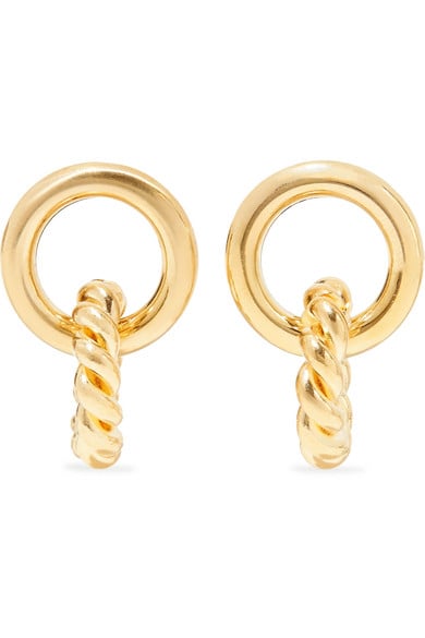 Laura Lombardi Duo Gold-Tone Earrings