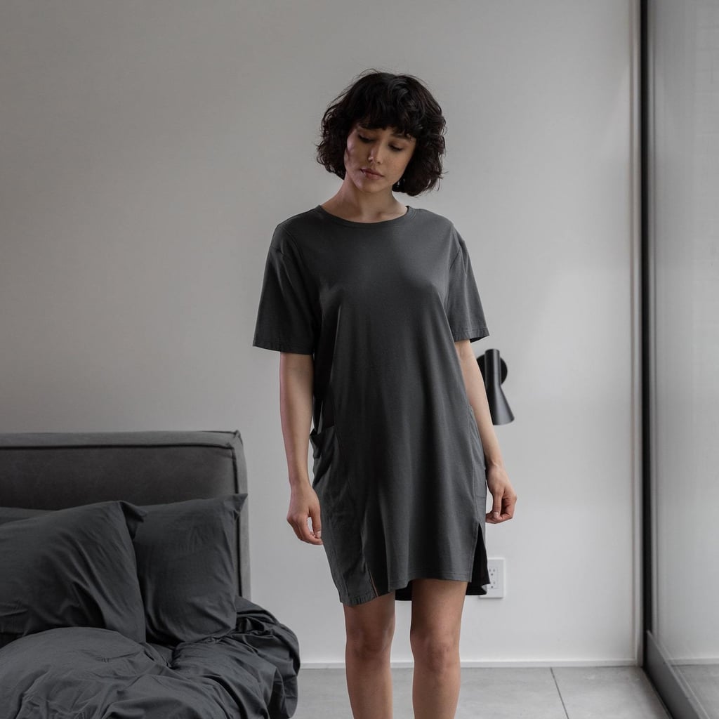 Lunya Paneled Short Dress