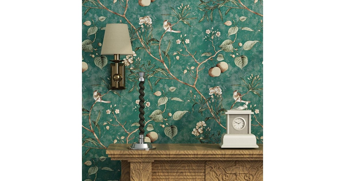 Blooming Wall Vintage Flower Wallpaper Temporary Wallpaper from Amazon POPSUGAR Home UK Photo 6