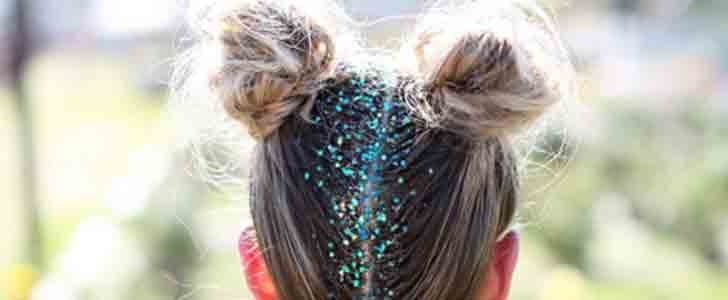 Glitter Roots Hair Ideas