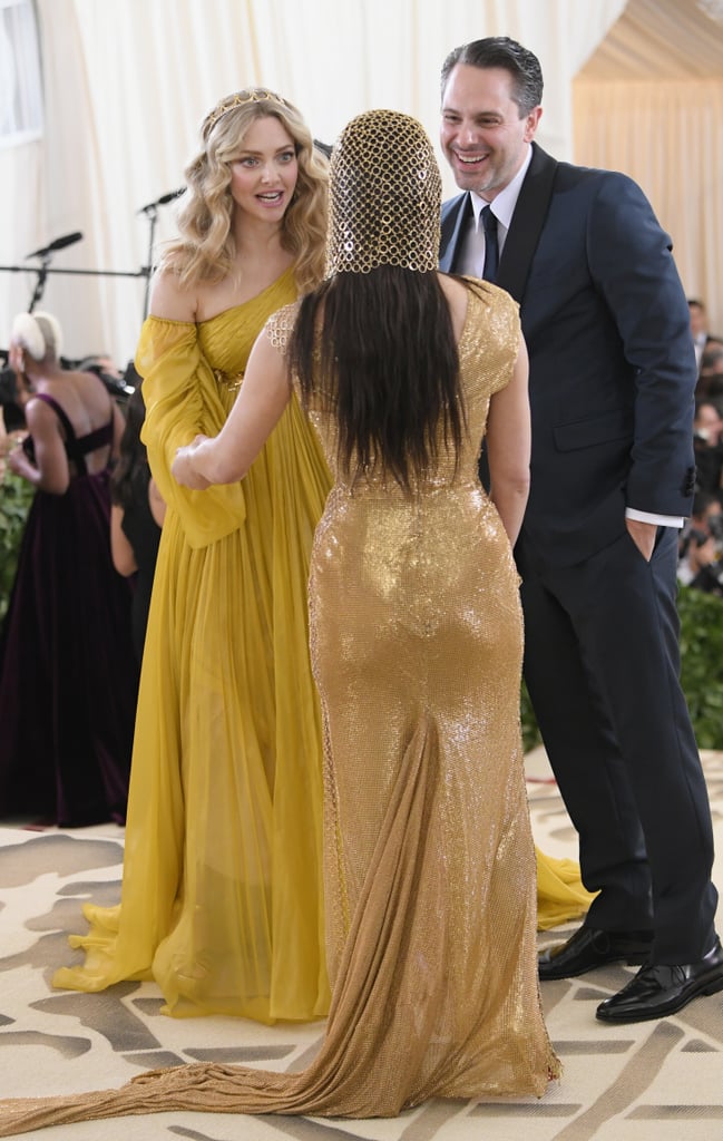 Amanda Seyfried and Thomas Sadoski at the 2018 Met Gala