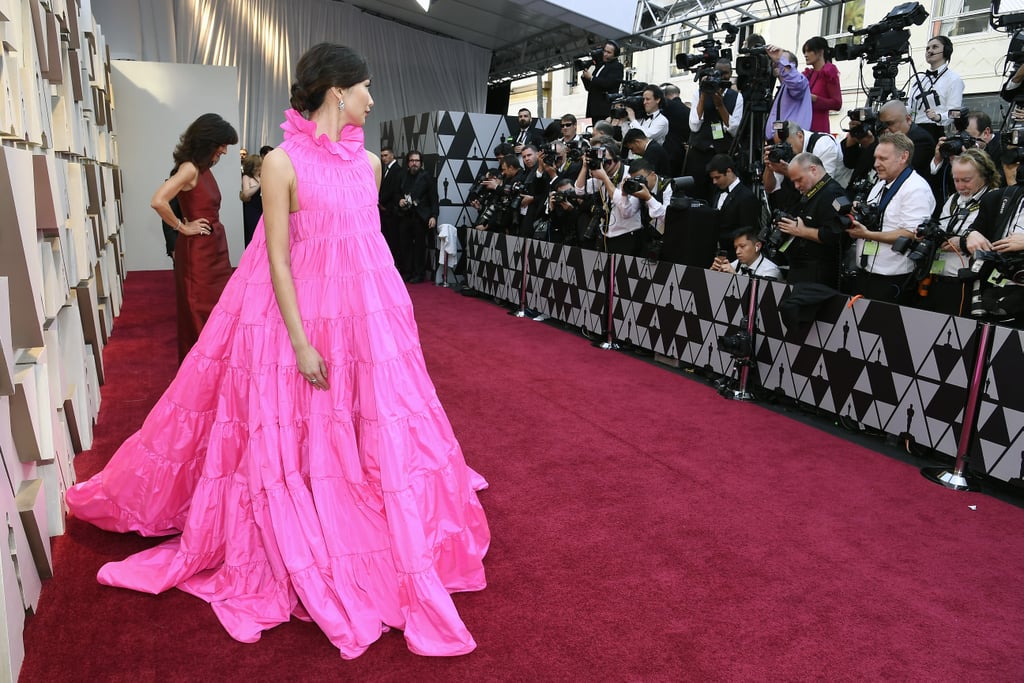 Gemma Chan Hair Oscars 2019