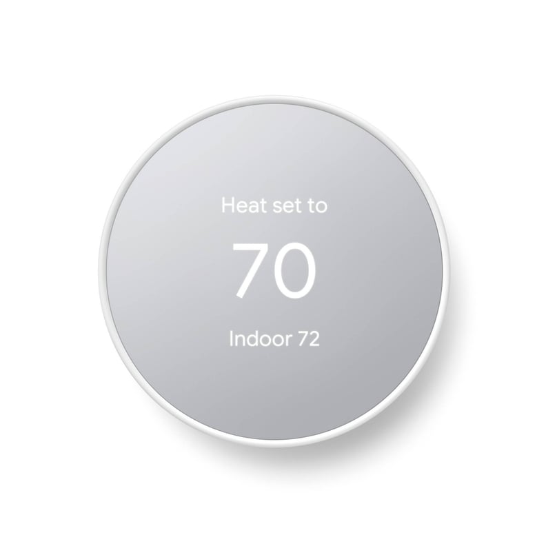 A Smart Thermostat: Google Nest Thermostat Cotton Snow