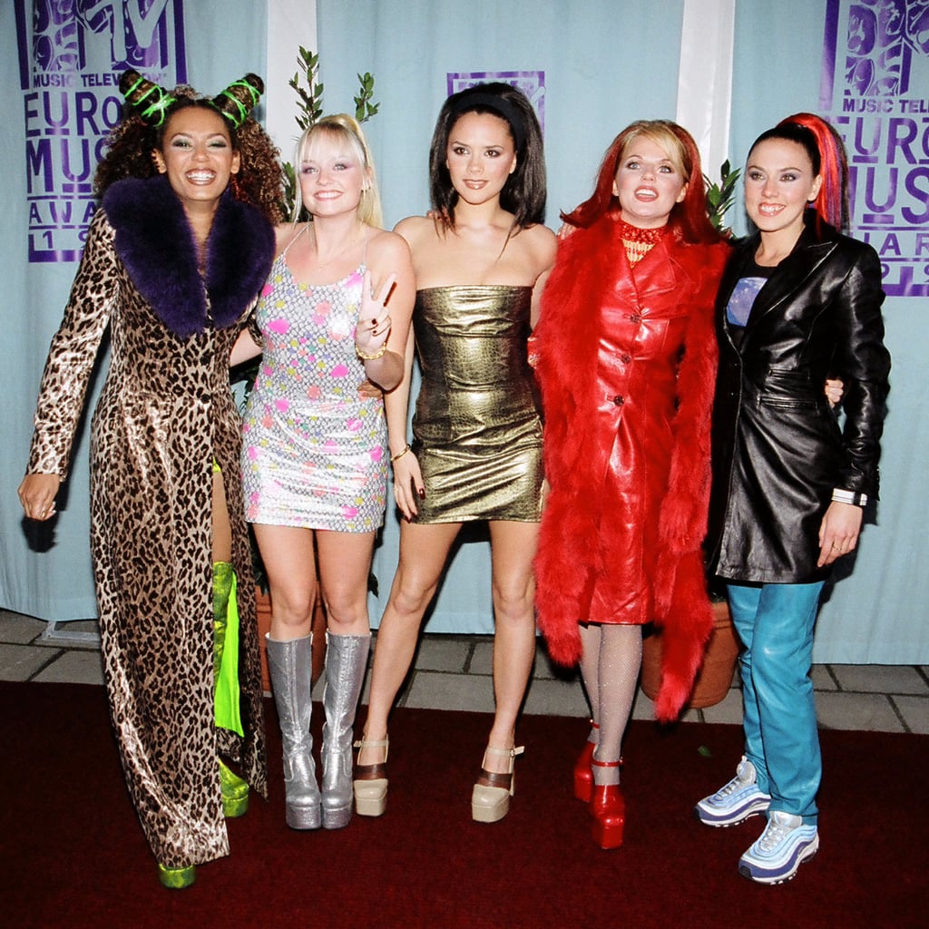 red platform boots ginger spice