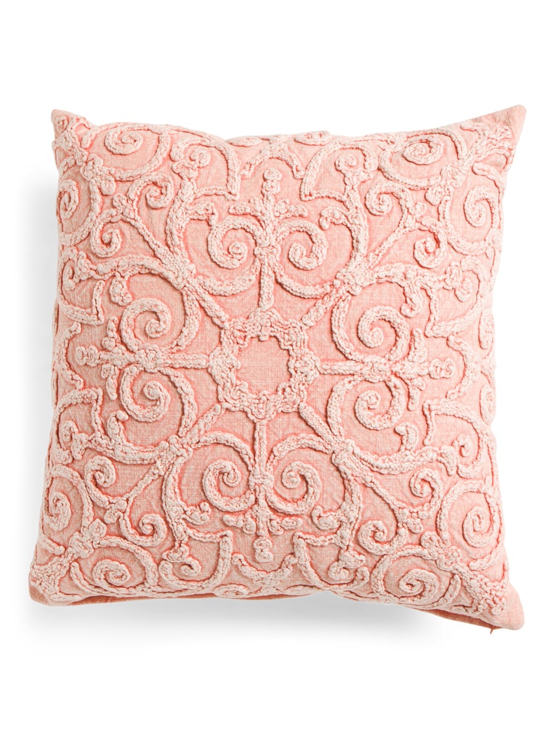 Handcrafted in India Embroidered Pillow